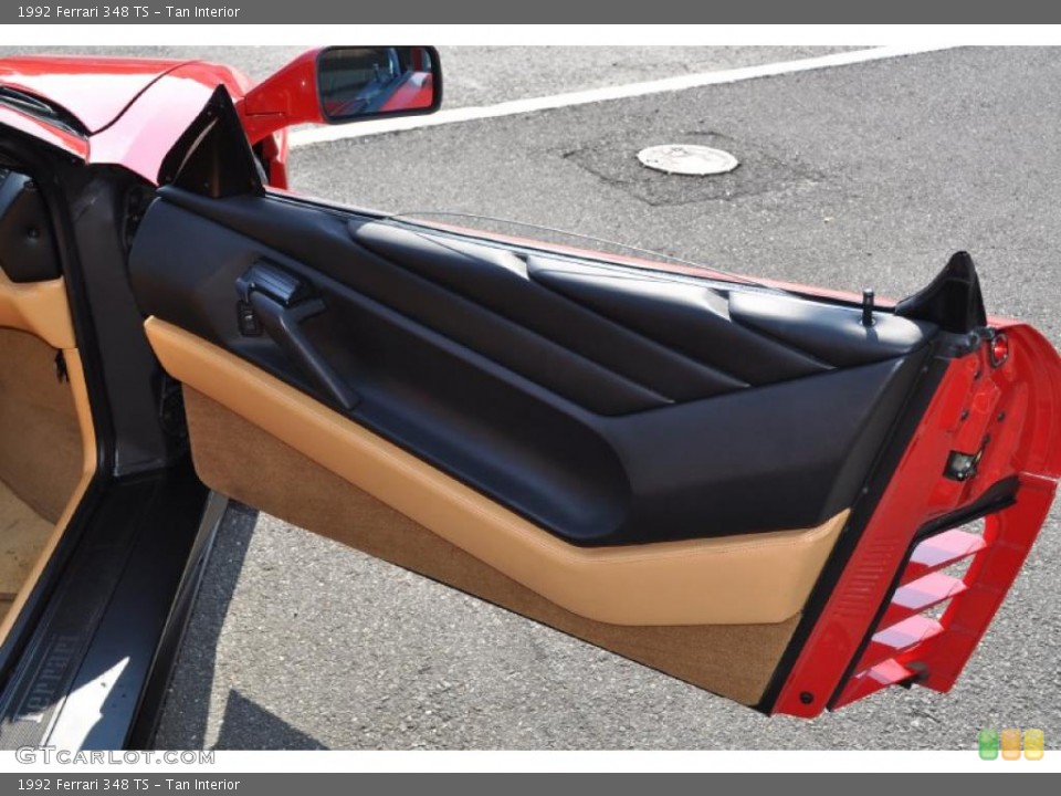 Tan Interior Door Panel for the 1992 Ferrari 348 TS #39904847