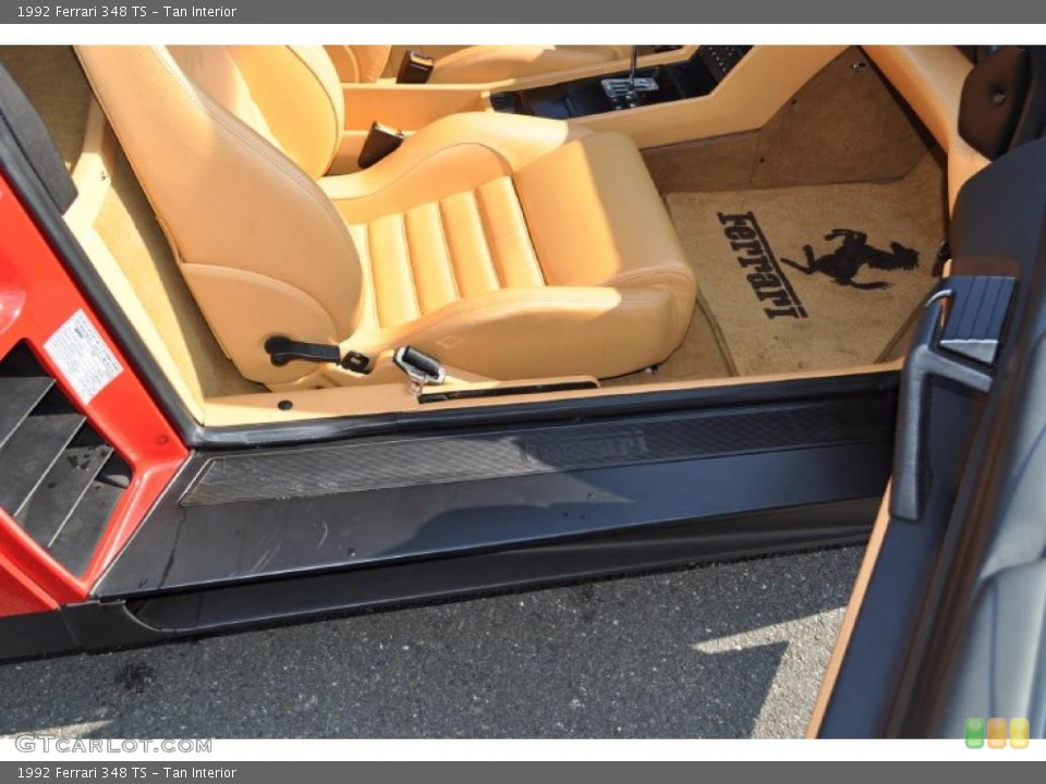 Tan Interior Photo for the 1992 Ferrari 348 TS #39904859