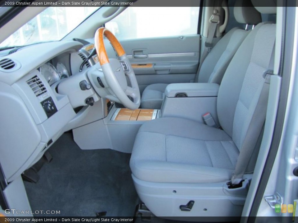 Dark Slate Gray/Light Slate Gray Interior Photo for the 2009 Chrysler Aspen Limited #39905071
