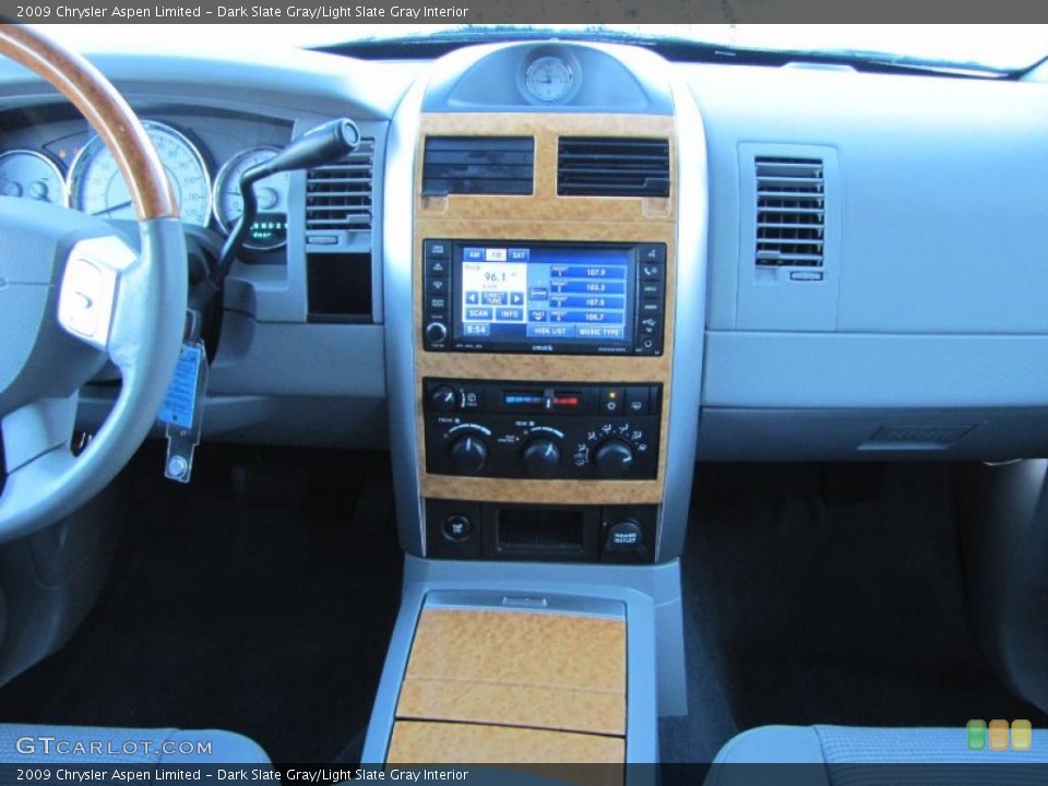 Dark Slate Gray/Light Slate Gray Interior Dashboard for the 2009 Chrysler Aspen Limited #39905259