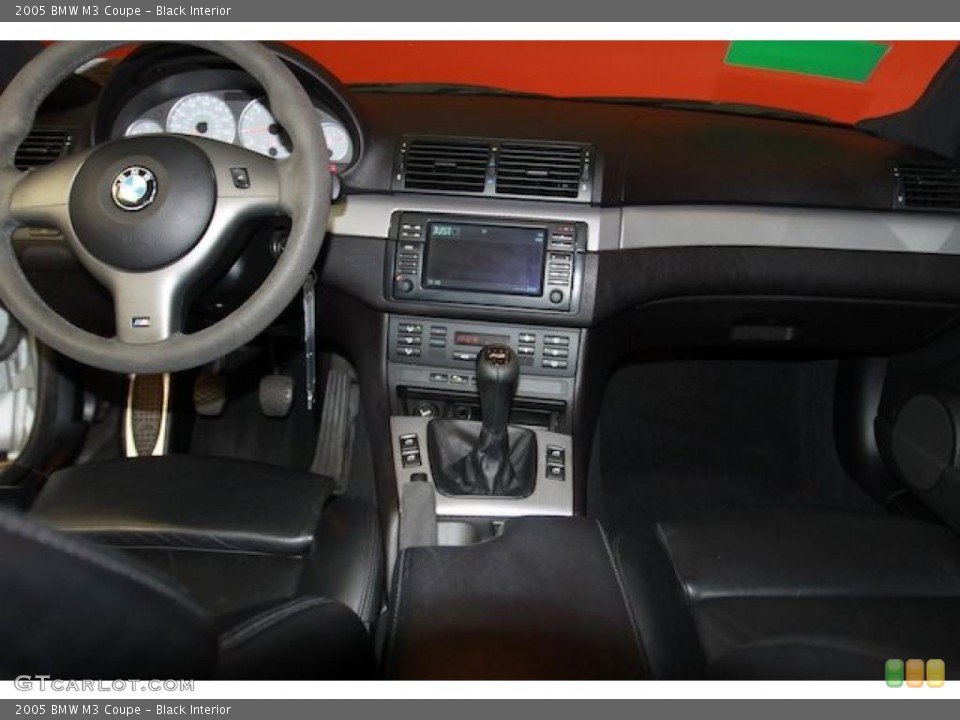Black Interior Prime Interior for the 2005 BMW M3 Coupe #39906495