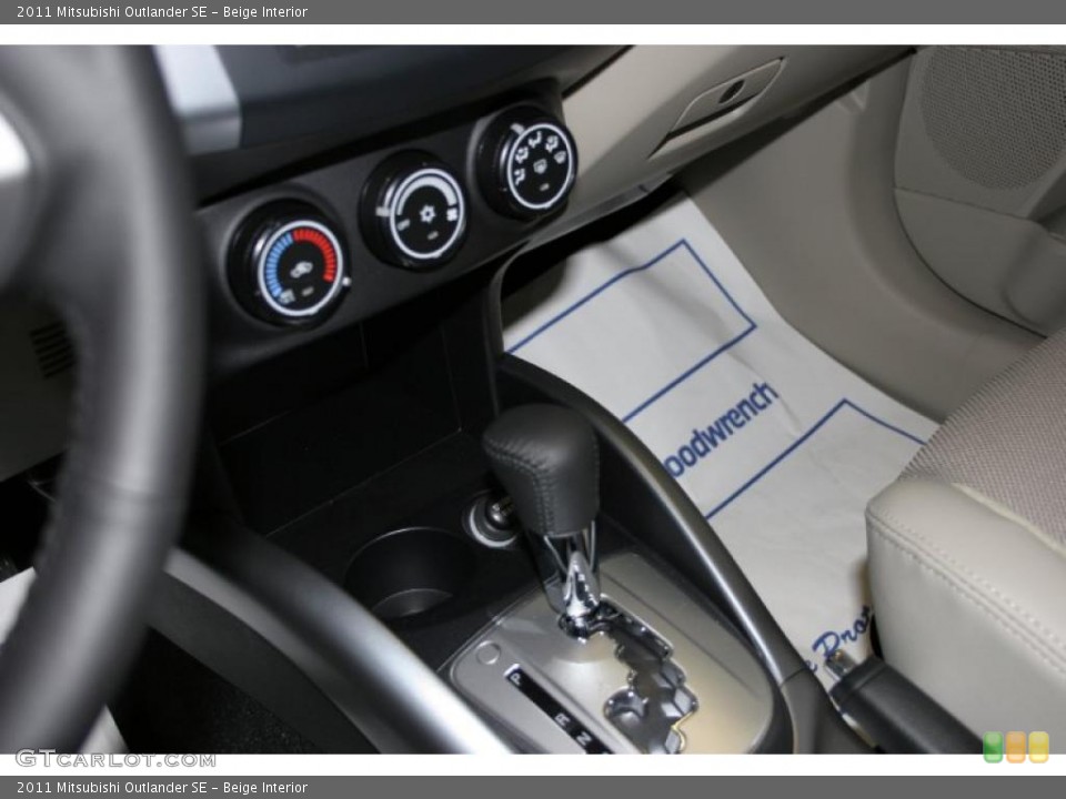 Beige Interior Transmission for the 2011 Mitsubishi Outlander SE #39907879