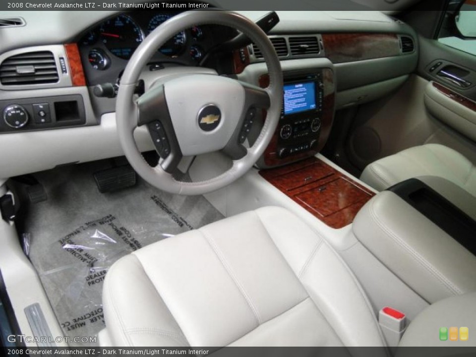 Dark Titanium/Light Titanium Interior Prime Interior for the 2008 Chevrolet Avalanche LTZ #39910895