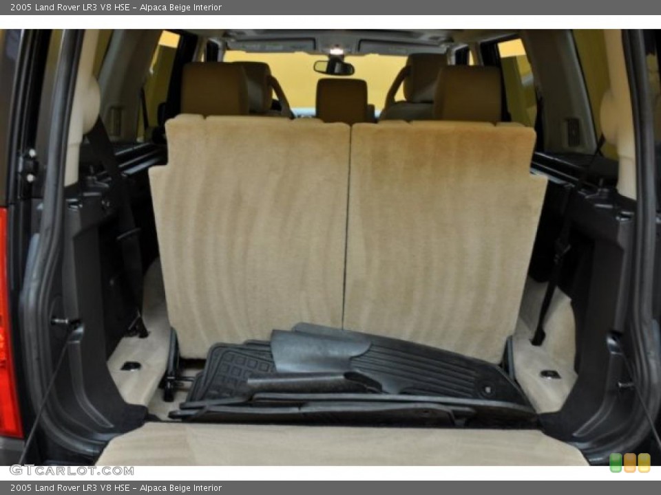 Alpaca Beige Interior Trunk for the 2005 Land Rover LR3 V8 HSE #39911647