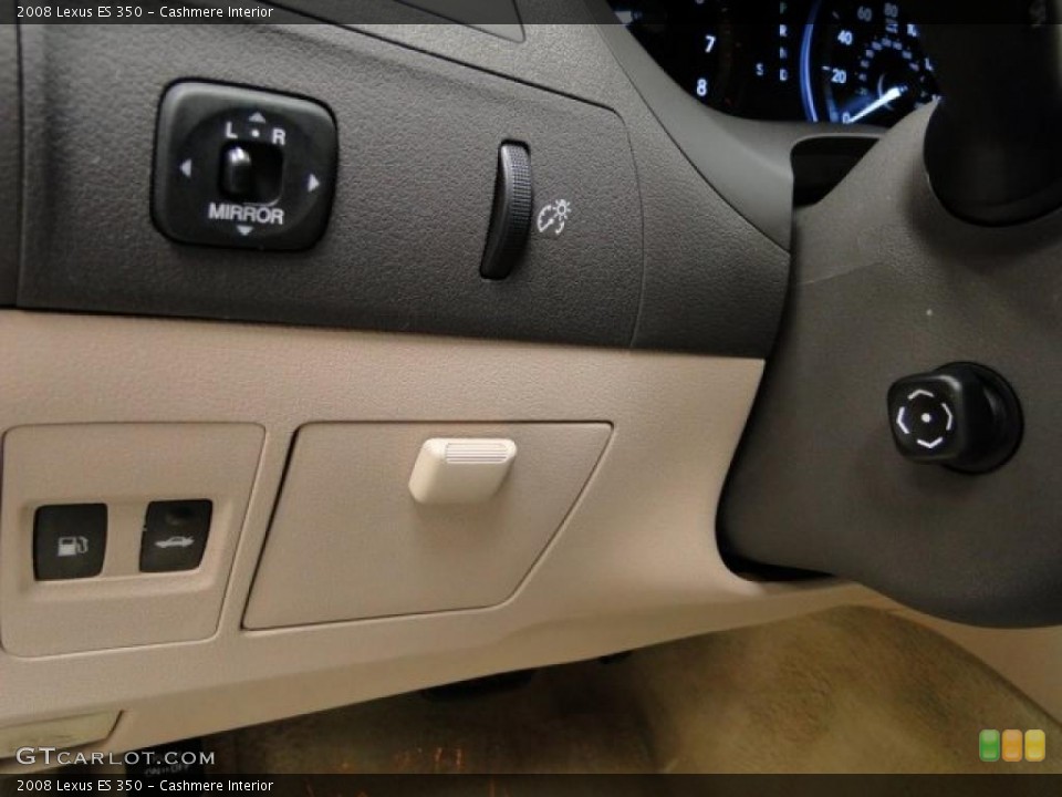 Cashmere Interior Controls for the 2008 Lexus ES 350 #39912359