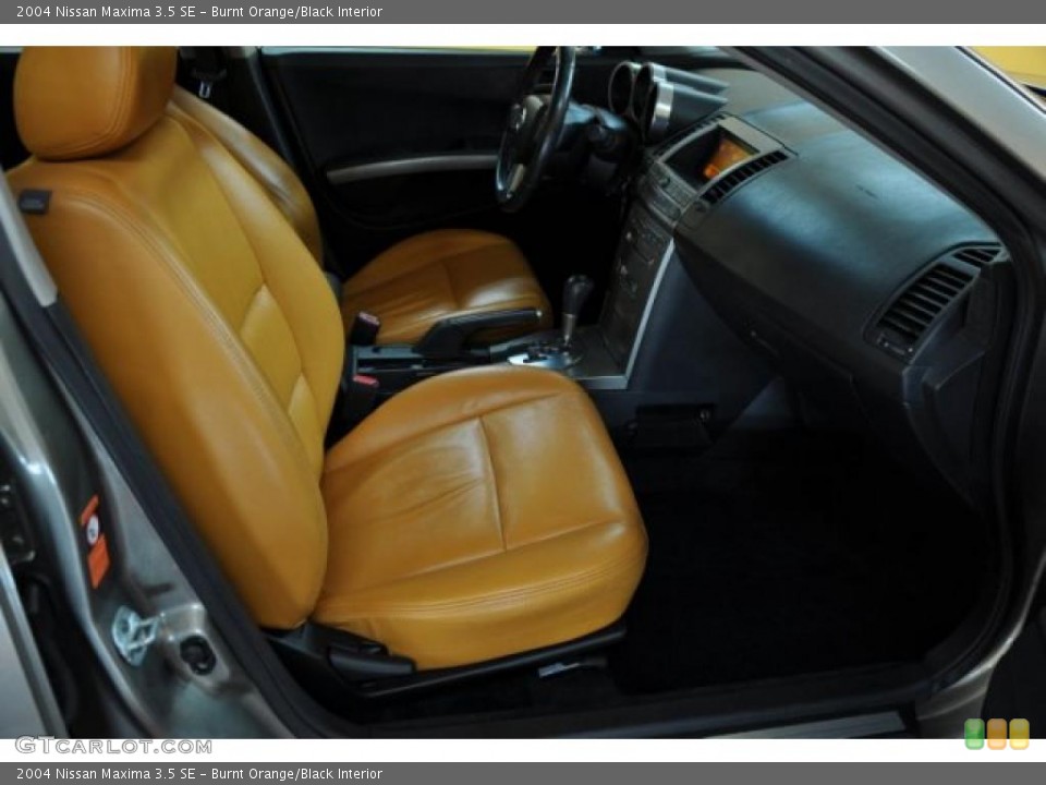 Burnt Orange/Black Interior Photo for the 2004 Nissan Maxima 3.5 SE #39912599