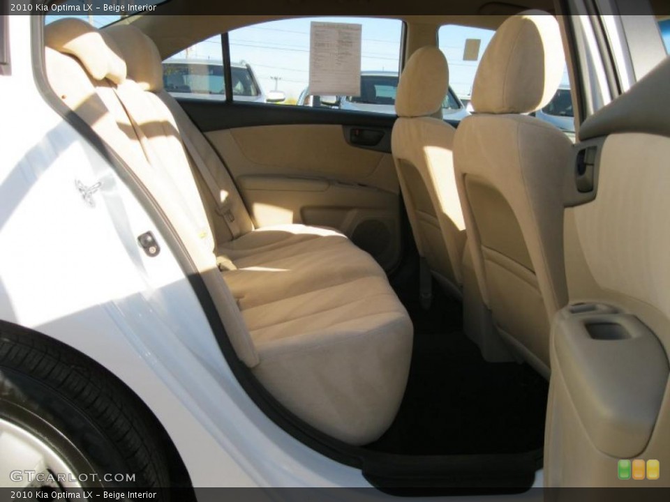 Beige Interior Photo for the 2010 Kia Optima LX #39912719