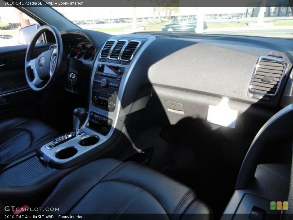 Ebony Interior Dashboard for the 2010 GMC Acadia SLT AWD #39913215