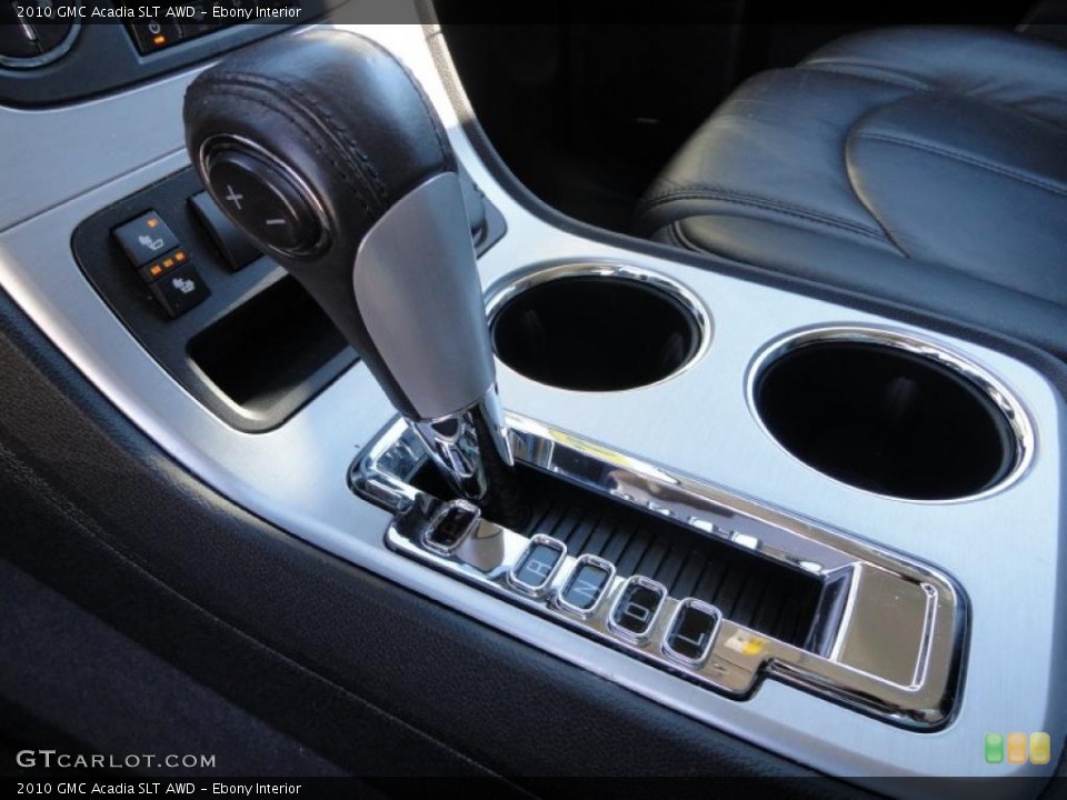 Ebony Interior Transmission for the 2010 GMC Acadia SLT AWD #39913267
