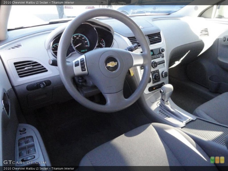 Titanium Interior Prime Interior for the 2010 Chevrolet Malibu LS Sedan #39913551