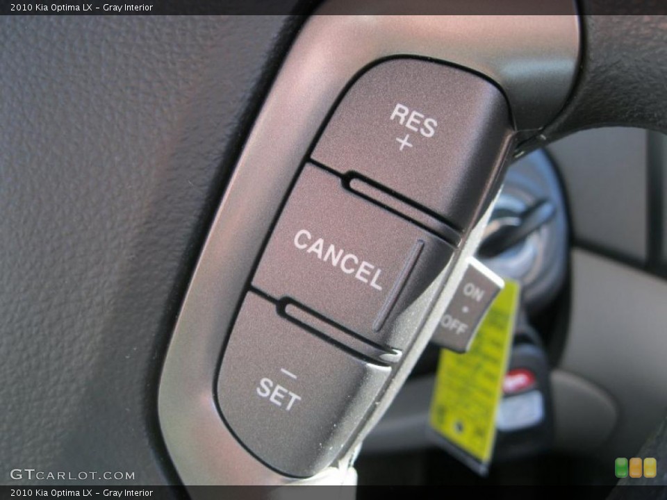 Gray Interior Controls for the 2010 Kia Optima LX #39914575