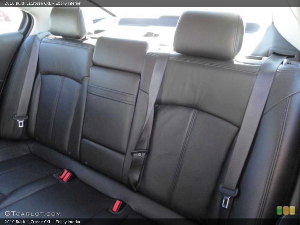 Ebony Interior Photo for the 2010 Buick LaCrosse CXL #39915227