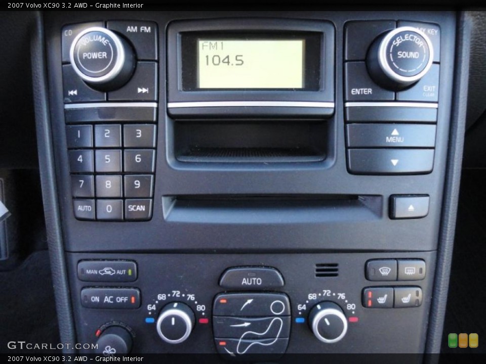 Graphite Interior Controls for the 2007 Volvo XC90 3.2 AWD #39915543