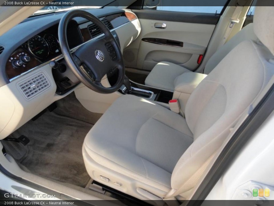 Neutral Interior Prime Interior for the 2008 Buick LaCrosse CX #39915795