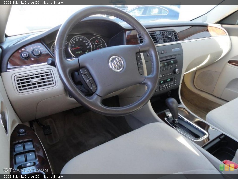 Neutral Interior Prime Interior for the 2008 Buick LaCrosse CX #39915811