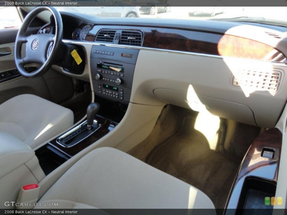 Neutral Interior Dashboard for the 2008 Buick LaCrosse CX #39915831