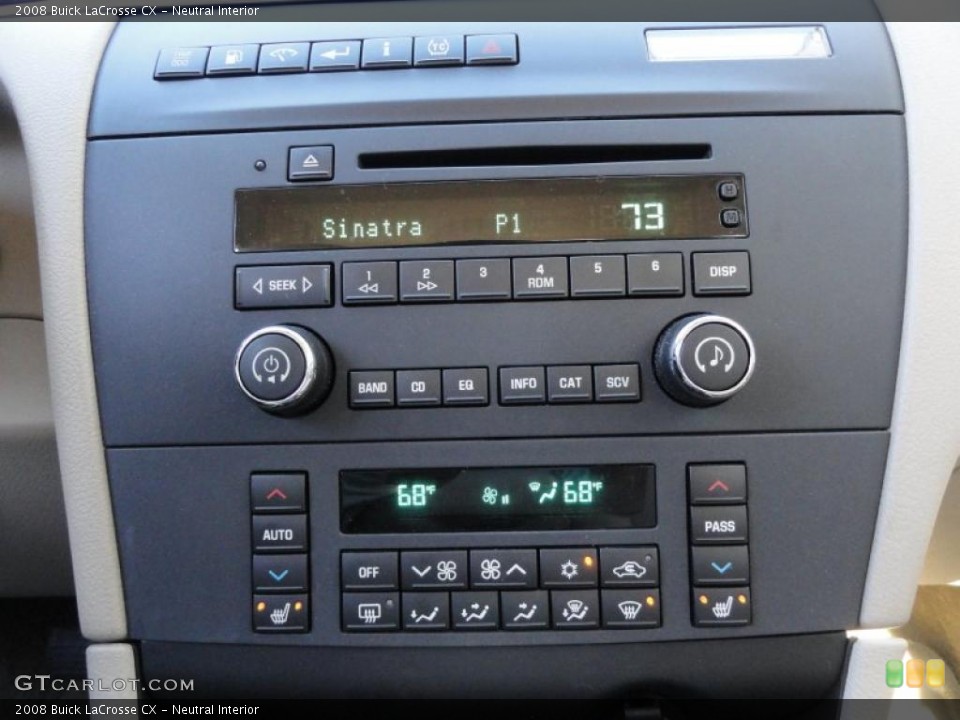 Neutral Interior Controls for the 2008 Buick LaCrosse CX #39915847