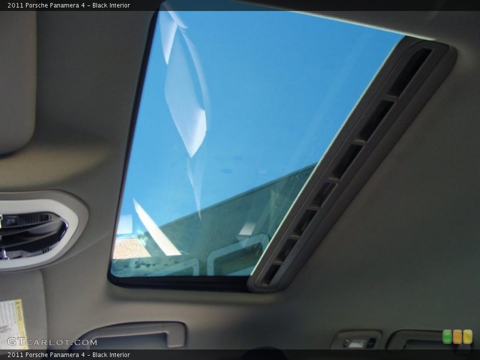 Black Interior Sunroof for the 2011 Porsche Panamera 4 #39915991