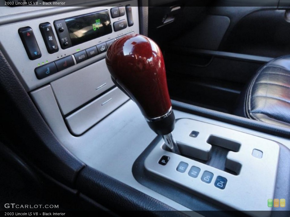 Black Interior Transmission for the 2003 Lincoln LS V8 #39916203