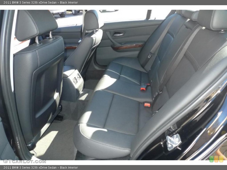 Black Interior Photo for the 2011 BMW 3 Series 328i xDrive Sedan #39916815