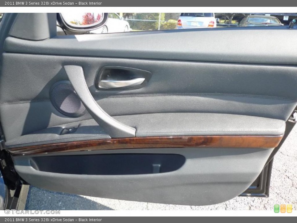 Black Interior Door Panel for the 2011 BMW 3 Series 328i xDrive Sedan #39917235
