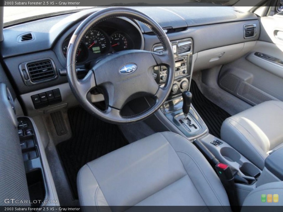 Gray 2003 Subaru Forester Interiors