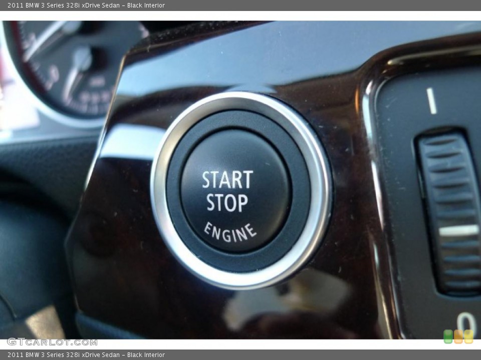 Black Interior Controls for the 2011 BMW 3 Series 328i xDrive Sedan #39917355