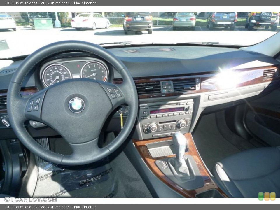 Black Interior Prime Interior for the 2011 BMW 3 Series 328i xDrive Sedan #39917387