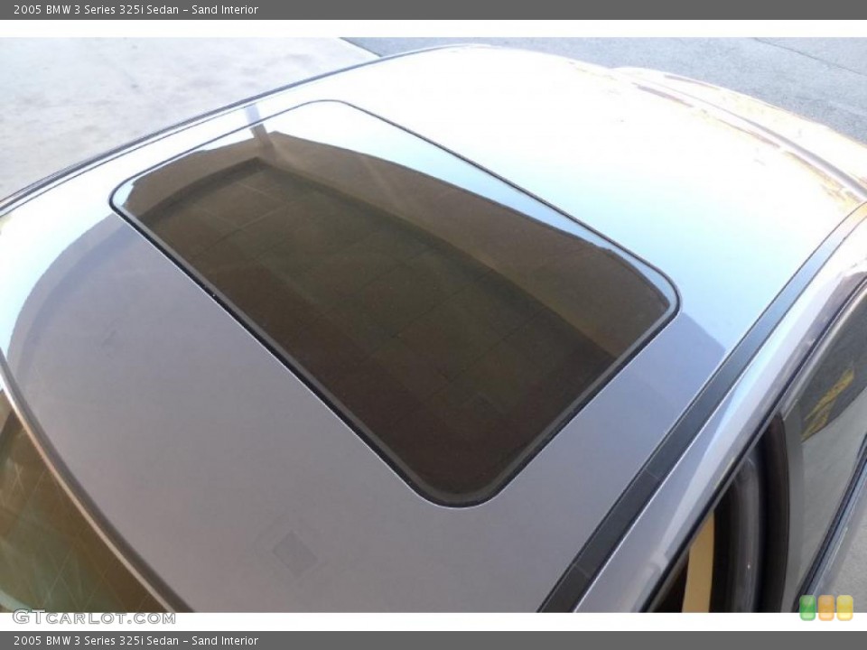 Sand Interior Sunroof for the 2005 BMW 3 Series 325i Sedan #39917766