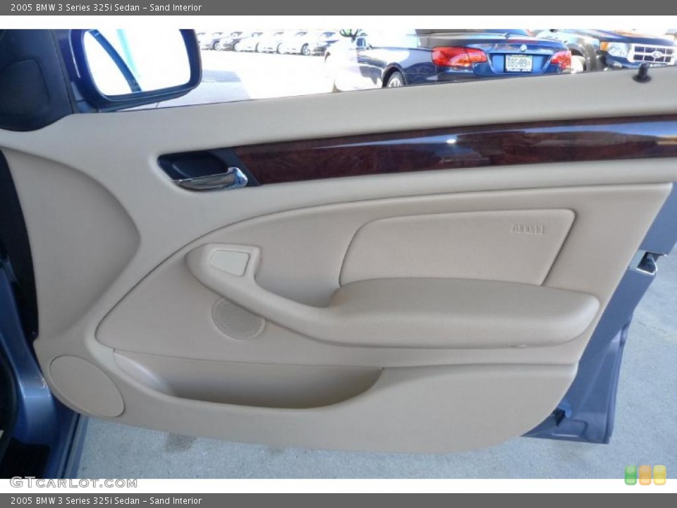 Sand Interior Door Panel for the 2005 BMW 3 Series 325i Sedan #39917907