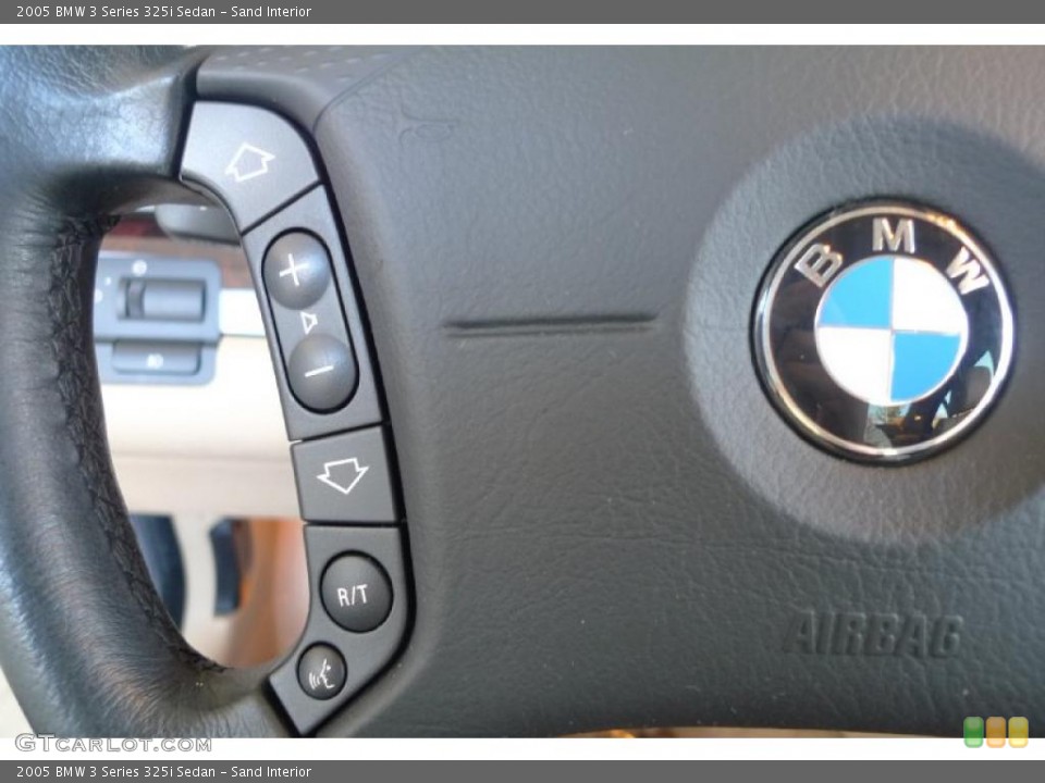 Sand Interior Controls for the 2005 BMW 3 Series 325i Sedan #39917959