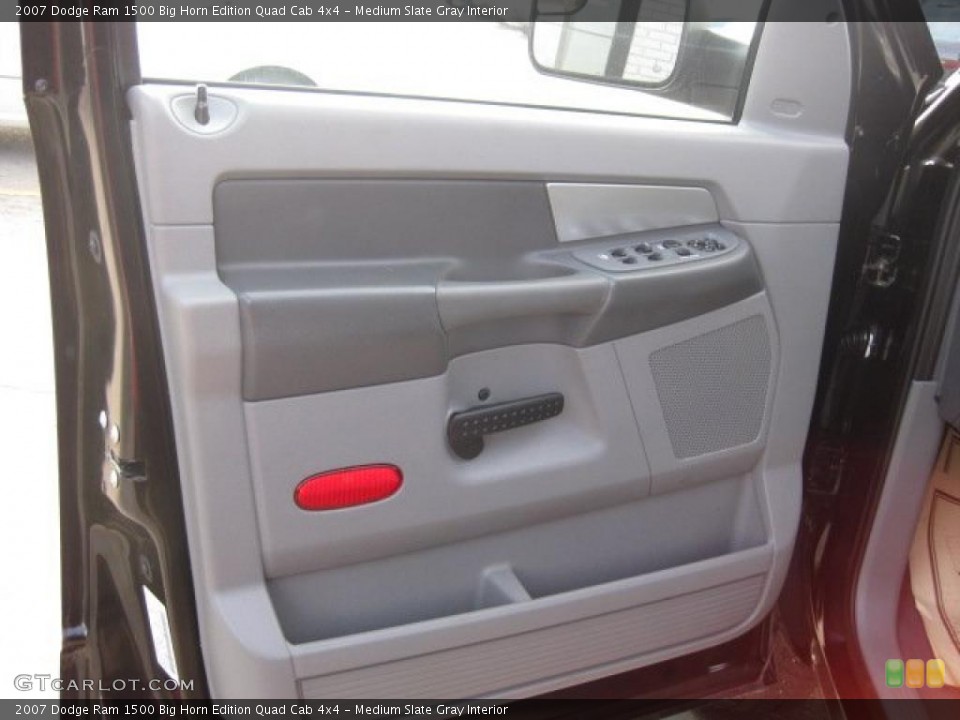 Medium Slate Gray Interior Door Panel for the 2007 Dodge Ram 1500 Big Horn Edition Quad Cab 4x4 #39918079