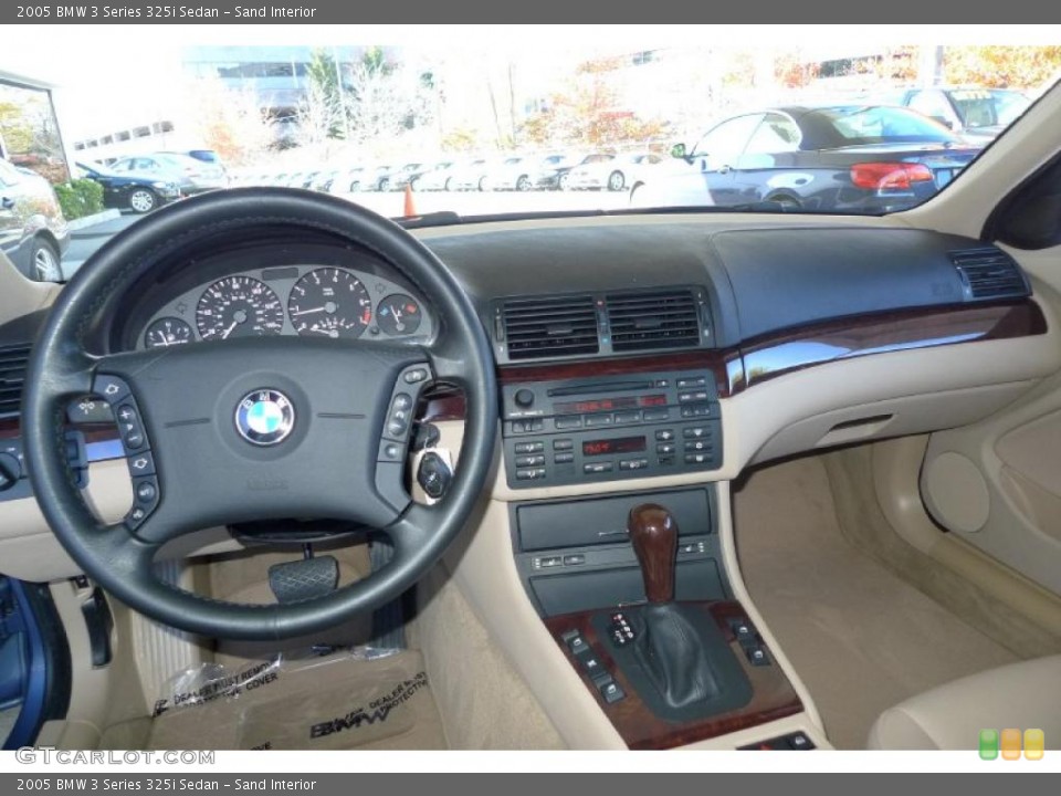 Sand Interior Prime Interior for the 2005 BMW 3 Series 325i Sedan #39918123