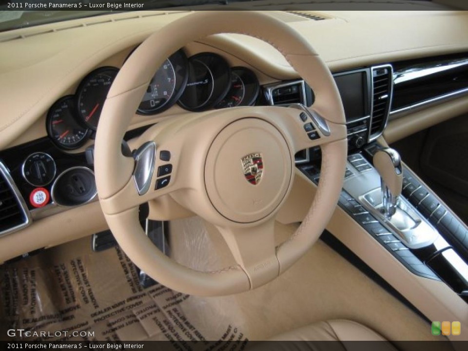 Luxor Beige Interior Prime Interior for the 2011 Porsche Panamera S #39919515