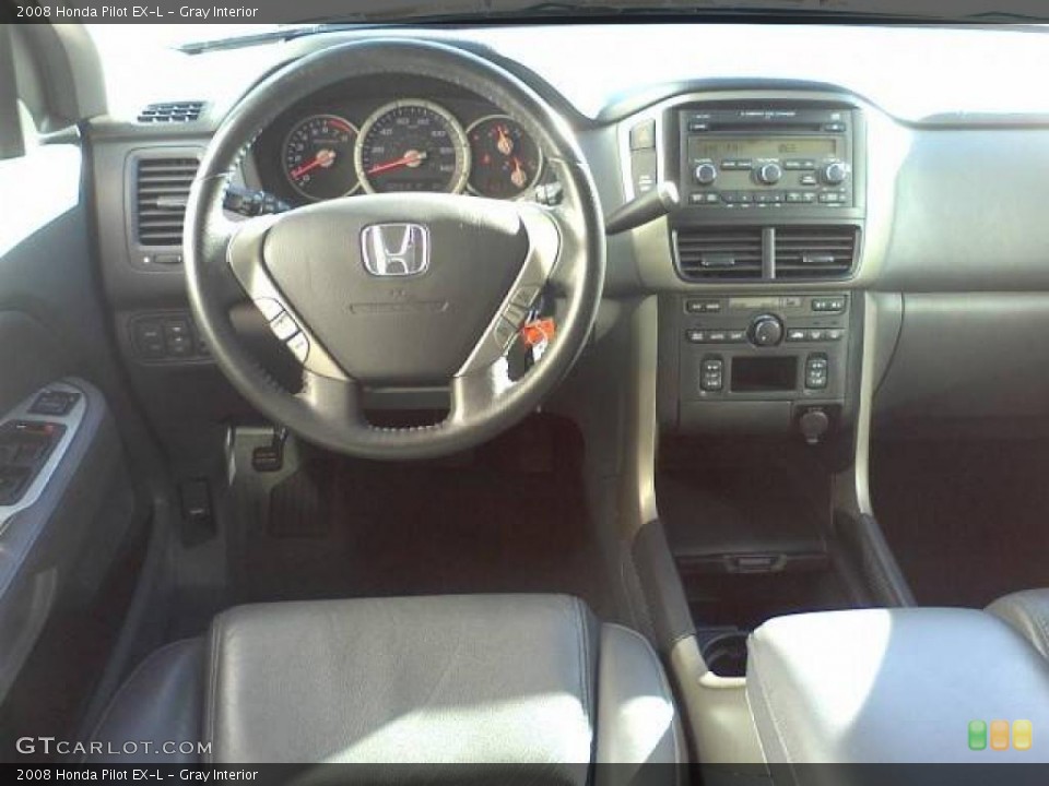 Gray Interior Dashboard for the 2008 Honda Pilot EX-L #39919927