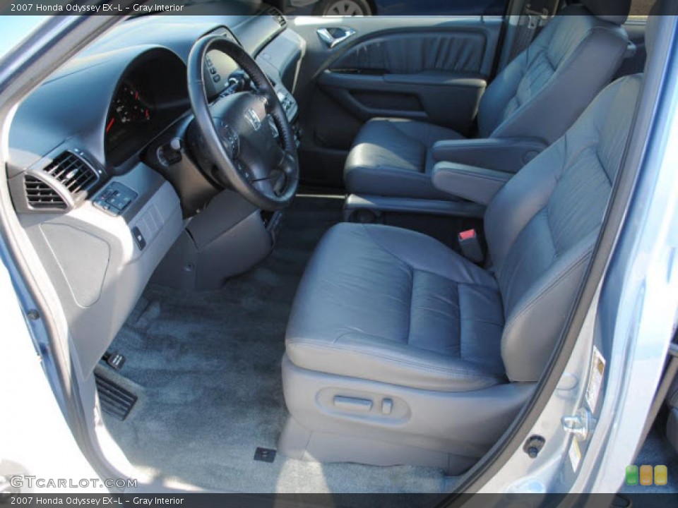 Gray Interior Photo for the 2007 Honda Odyssey EX-L #39920975