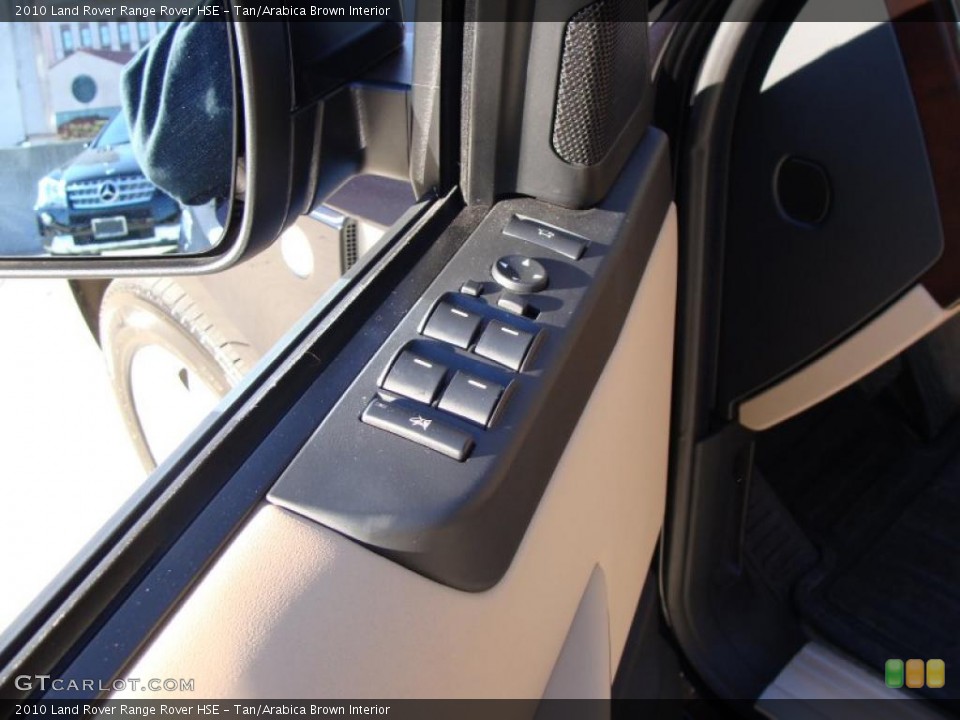 Tan/Arabica Brown Interior Controls for the 2010 Land Rover Range Rover HSE #39923391