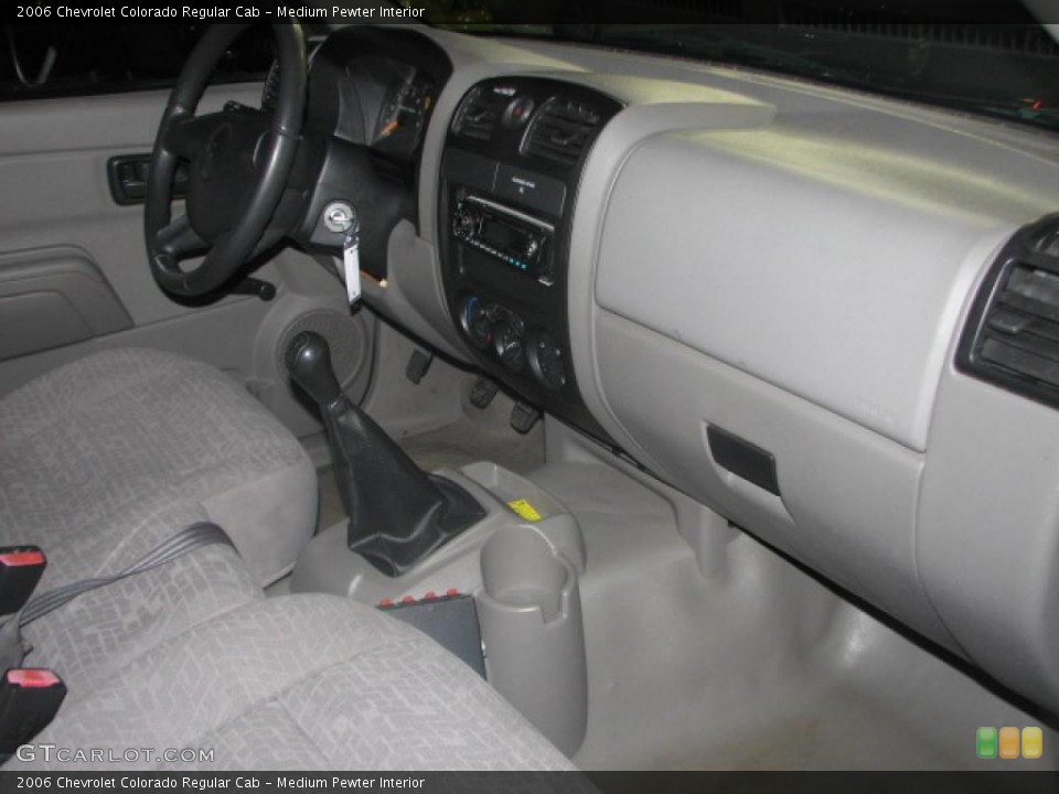 Medium Pewter Interior Dashboard for the 2006 Chevrolet Colorado Regular Cab #39923819