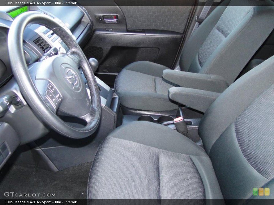 Black Interior Photo for the 2009 Mazda MAZDA5 Sport #39925988