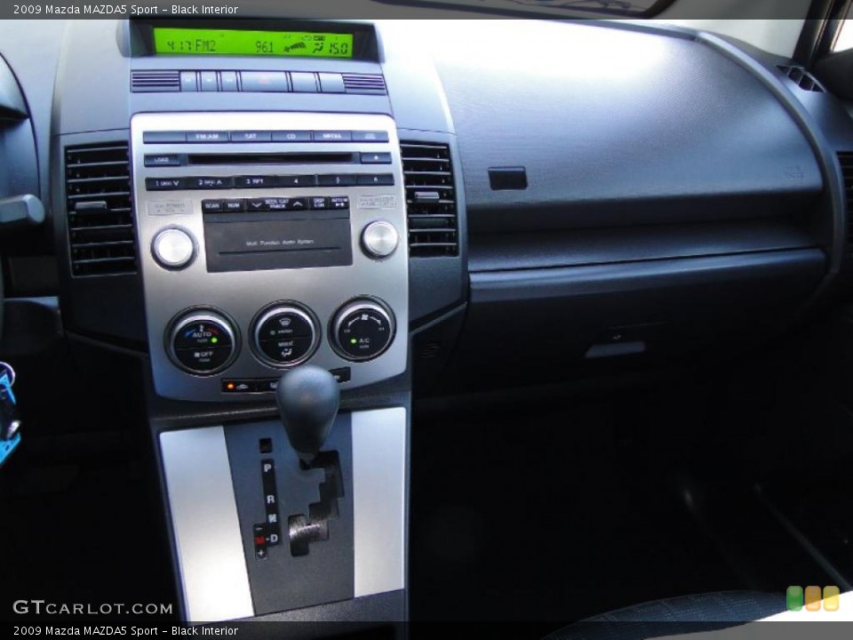 Black Interior Dashboard for the 2009 Mazda MAZDA5 Sport #39926092