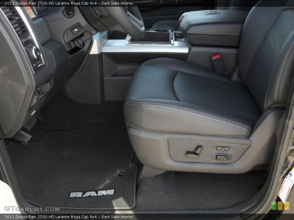 Dark Slate Interior Photo for the 2011 Dodge Ram 2500 HD Laramie Mega Cab 4x4 #39928580