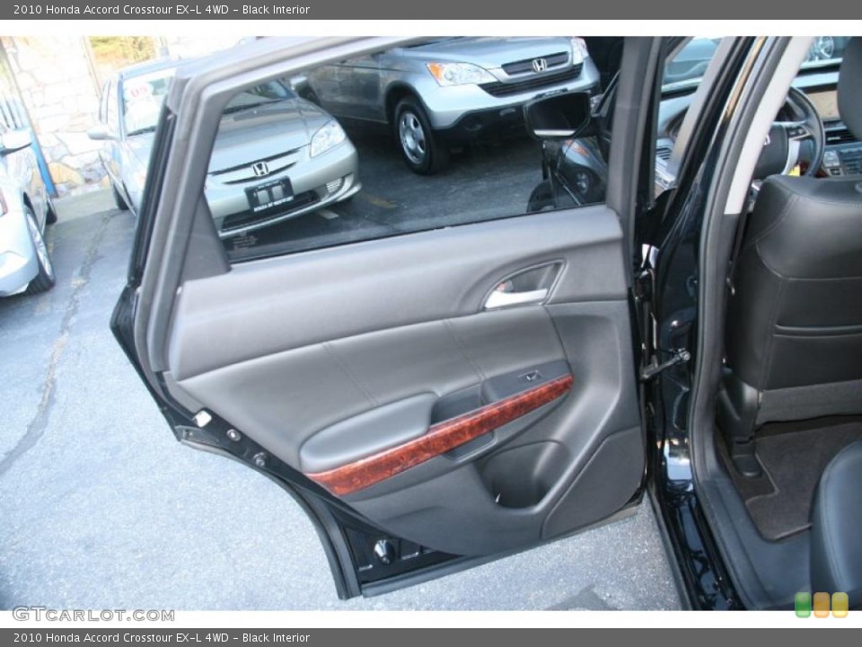Black Interior Door Panel for the 2010 Honda Accord Crosstour EX-L 4WD #39929128