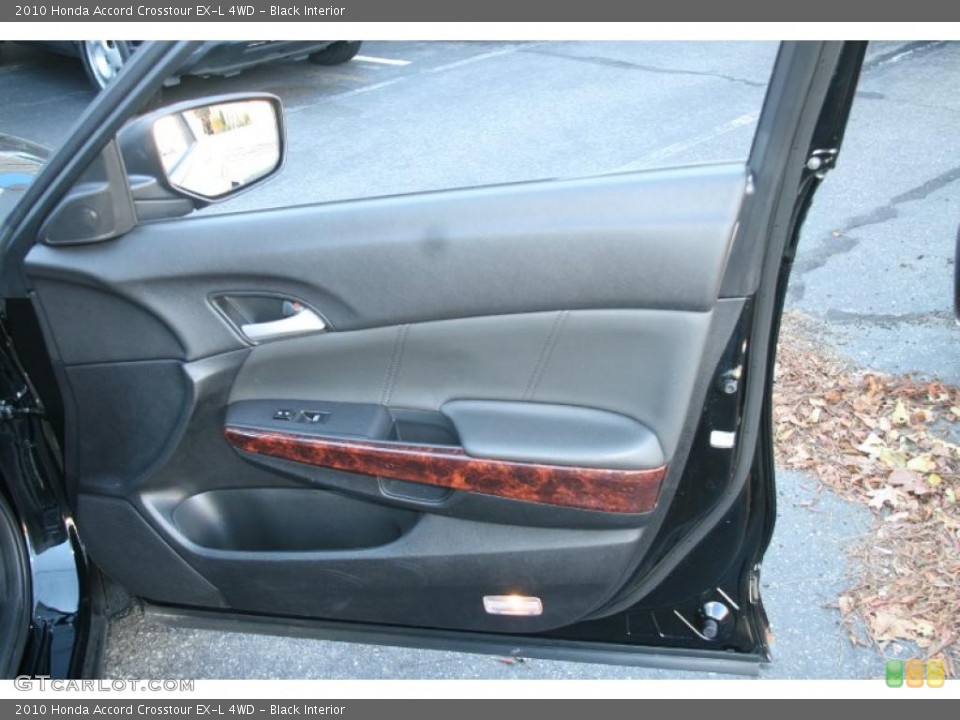 Black Interior Door Panel for the 2010 Honda Accord Crosstour EX-L 4WD #39929152