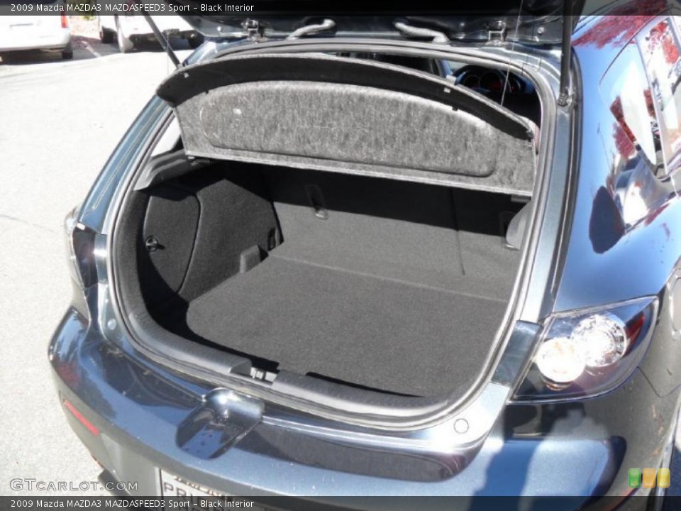 Black Interior Trunk for the 2009 Mazda MAZDA3 MAZDASPEED3 Sport #39929320