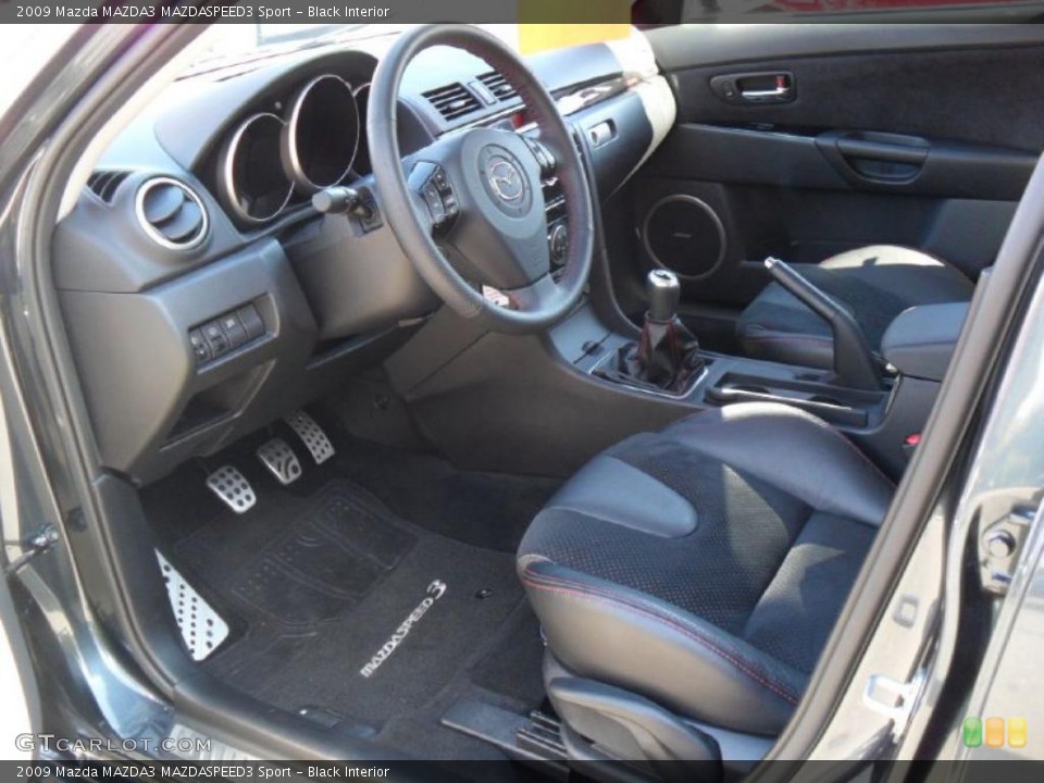 Black Interior Photo for the 2009 Mazda MAZDA3 MAZDASPEED3 Sport #39929448