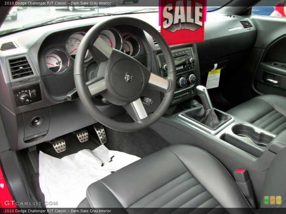 Dark Slate Gray Interior Prime Interior for the 2010 Dodge Challenger R/T Classic #39933620