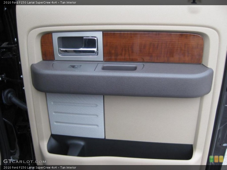 Tan Interior Door Panel for the 2010 Ford F150 Lariat SuperCrew 4x4 #39935032