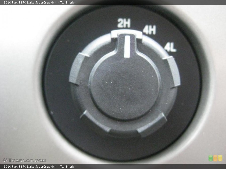 Tan Interior Controls for the 2010 Ford F150 Lariat SuperCrew 4x4 #39935124