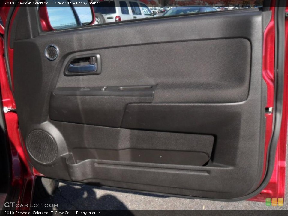 Ebony Interior Door Panel for the 2010 Chevrolet Colorado LT Crew Cab #39935476