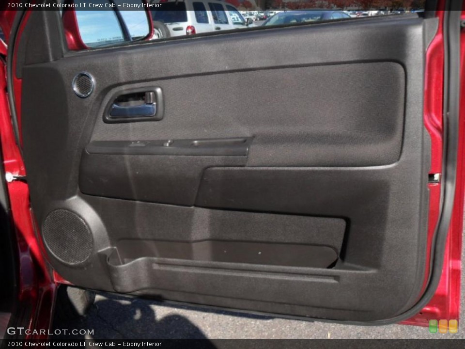 Ebony Interior Door Panel for the 2010 Chevrolet Colorado LT Crew Cab #39935476